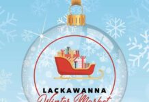 The 5th Annual Lackawanna Winter Market starts on Friday, December 1 and hosts small business vendors in Courthouse Square in Downtown Scranton through Sunday, December 3. Photo Credit — Lackawanna Winter Market by Anthracite Events