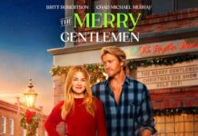 “Magic Mike” goes small town Christmas in this new Netflix rom-com, “The Merry Gentlemen.” Photo Credit — IMDB